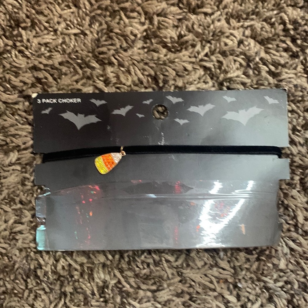 Candy corn necklace